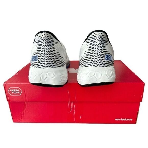 New Balance Fresh Foam Men's White Running Shoes - Picture 5 of 11